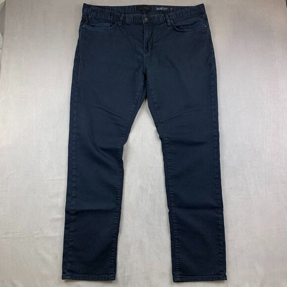 John Varvatos Other - John Varvatos Mens Pants 40 Navy Blue Bowery 5 Pocket Chino Slim Fit Rock 40x34